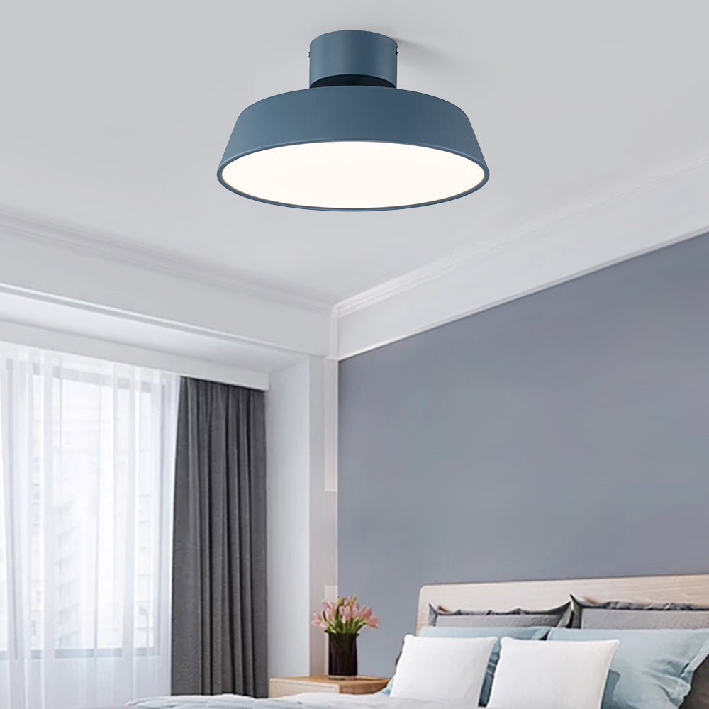 Plafonnier LED Semi-Encastré Style Nordique – Éclairage Moderne et Élégance Minimaliste