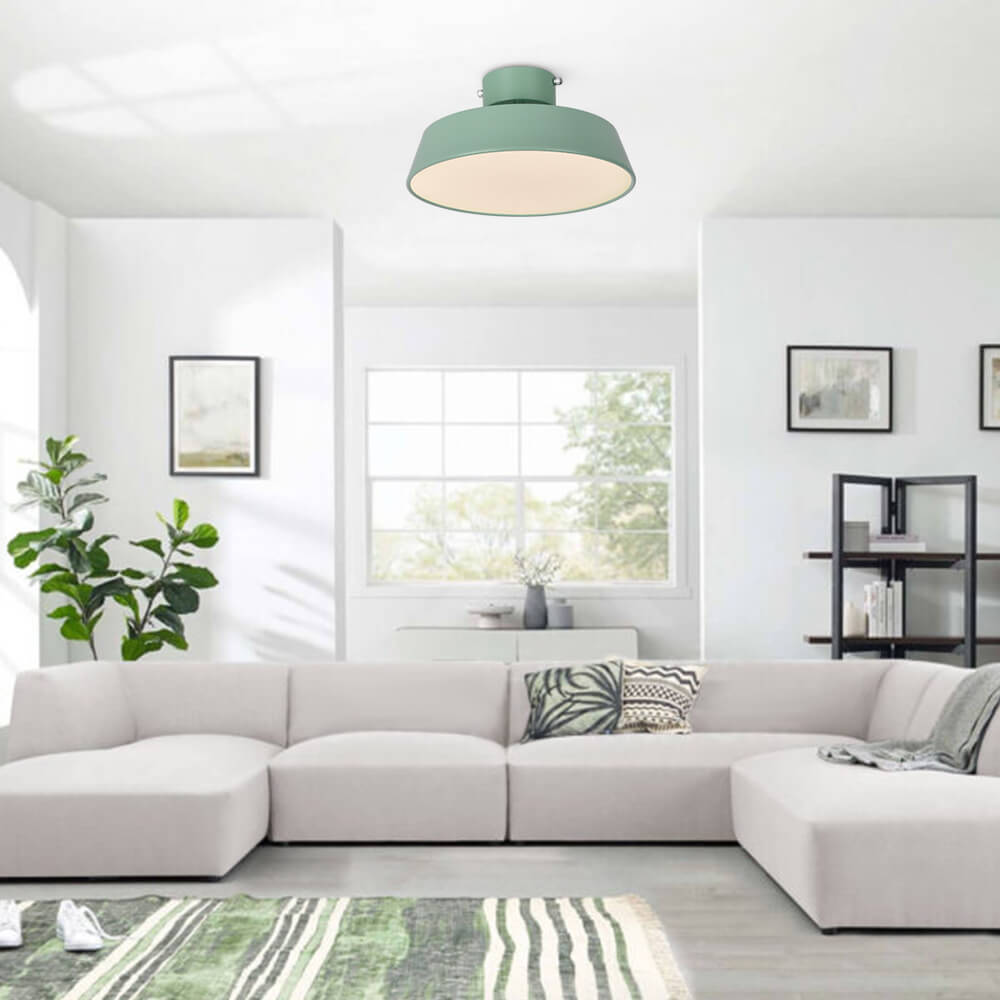 Plafonnier LED Semi-Encastré Style Nordique – Éclairage Moderne et Élégance Minimaliste