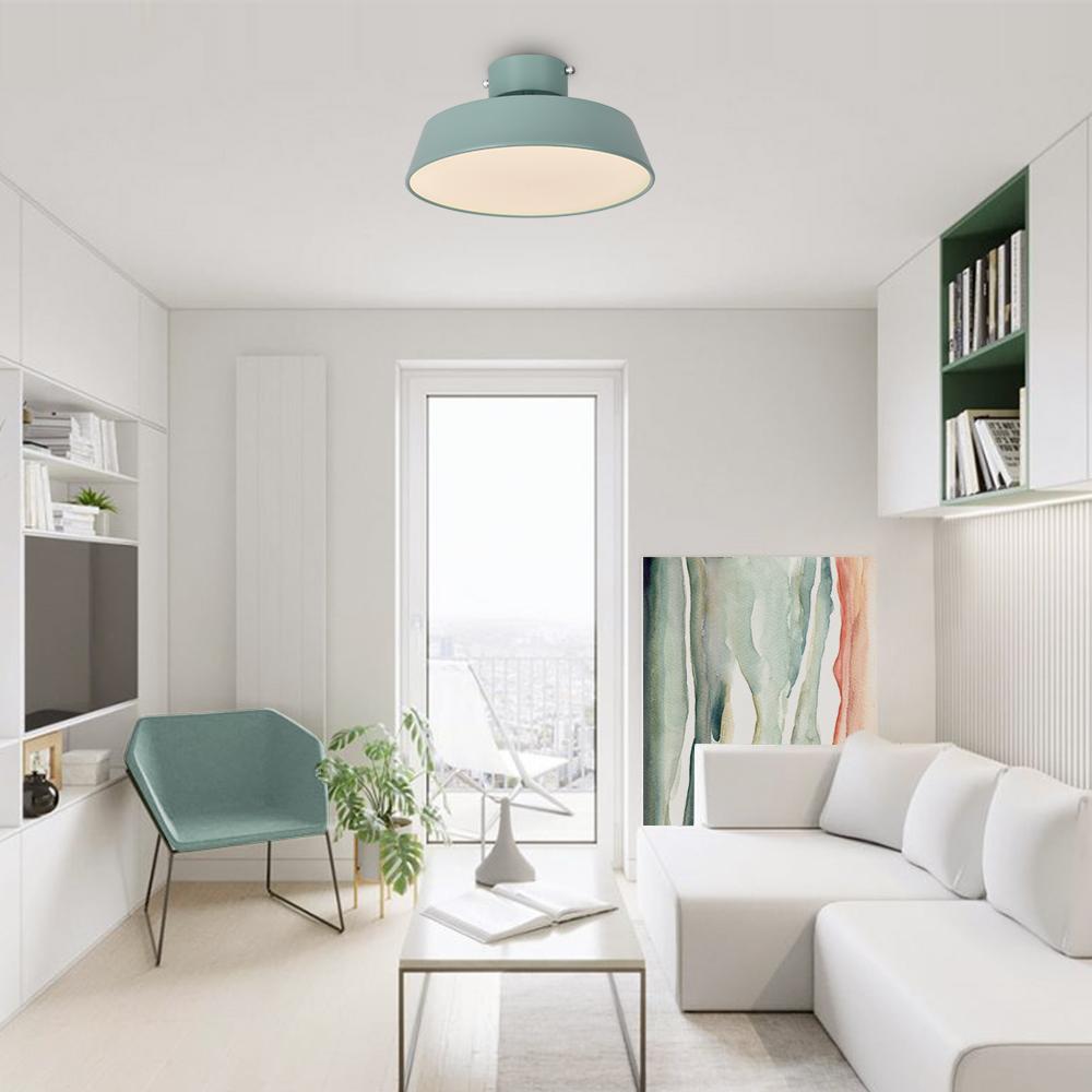 Plafonnier LED Semi-Encastré Style Nordique – Éclairage Moderne et Élégance Minimaliste