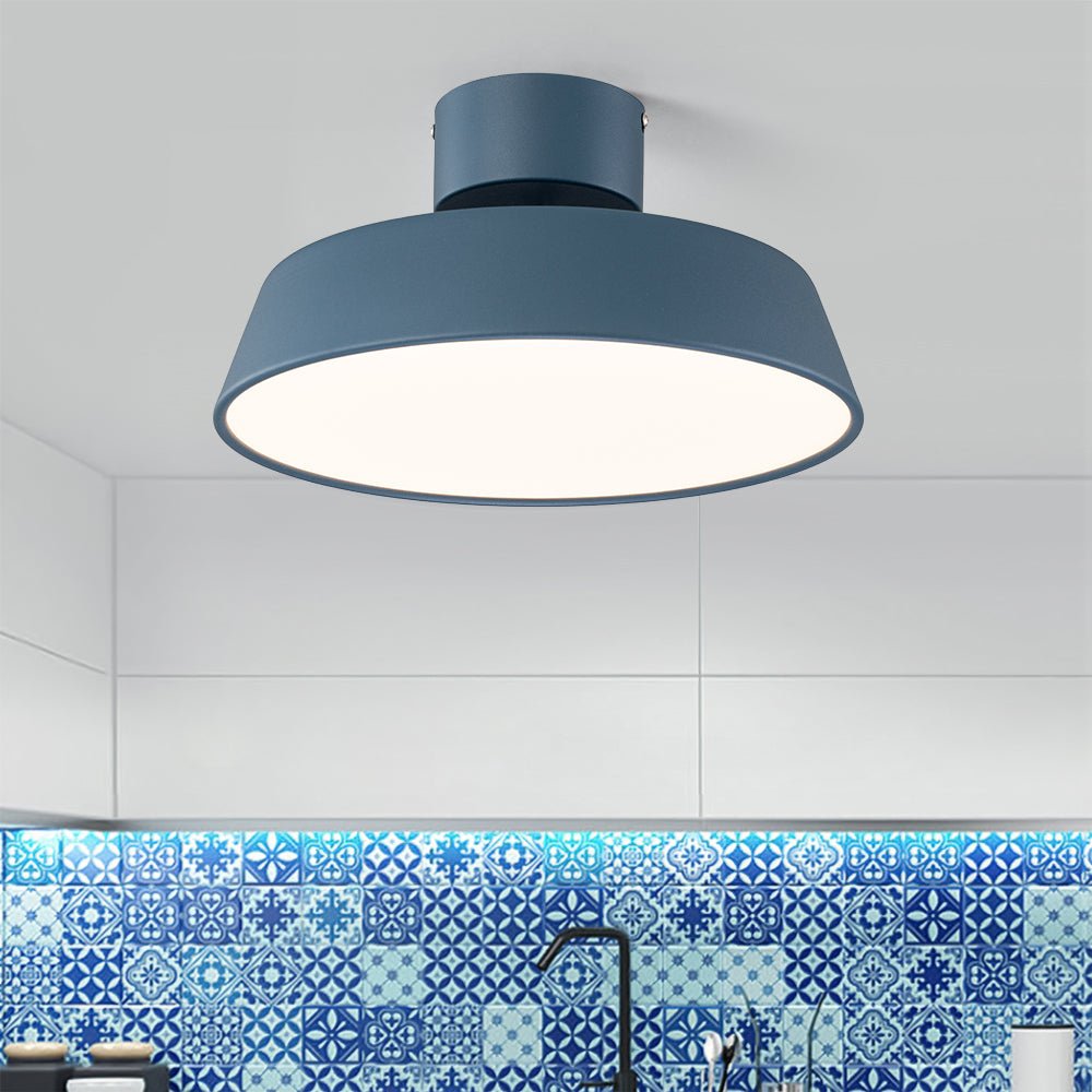 Plafonnier LED Semi-Encastré Style Nordique – Éclairage Moderne et Élégance Minimaliste