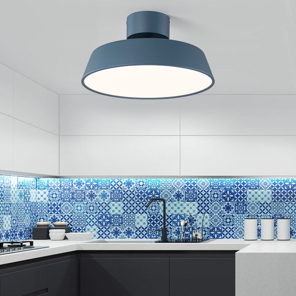 Plafonnier LED Semi-Encastré Style Nordique – Éclairage Moderne et Élégance Minimaliste