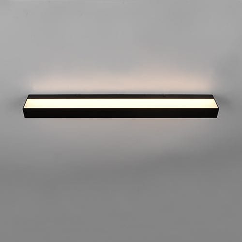 Luminaire Cuisine Mural LED Noir Mat IP44 60cm