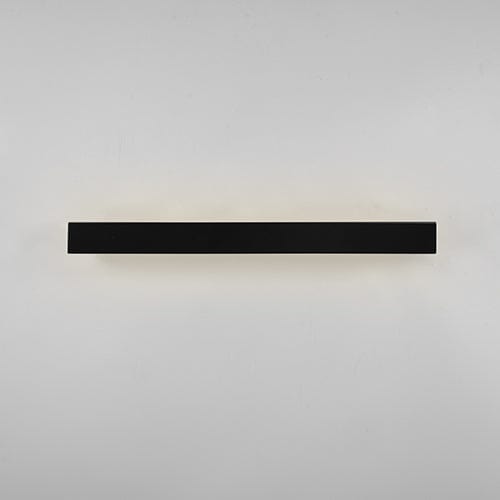Luminaire Cuisine Mural LED Noir Mat IP44 60cm