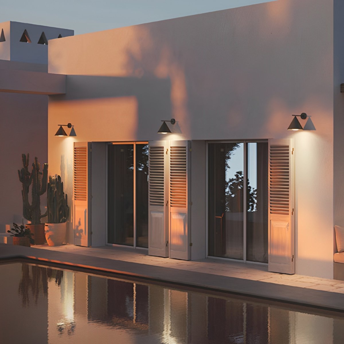 Applique Murale Extérieure LED – Design Moderne Étanche