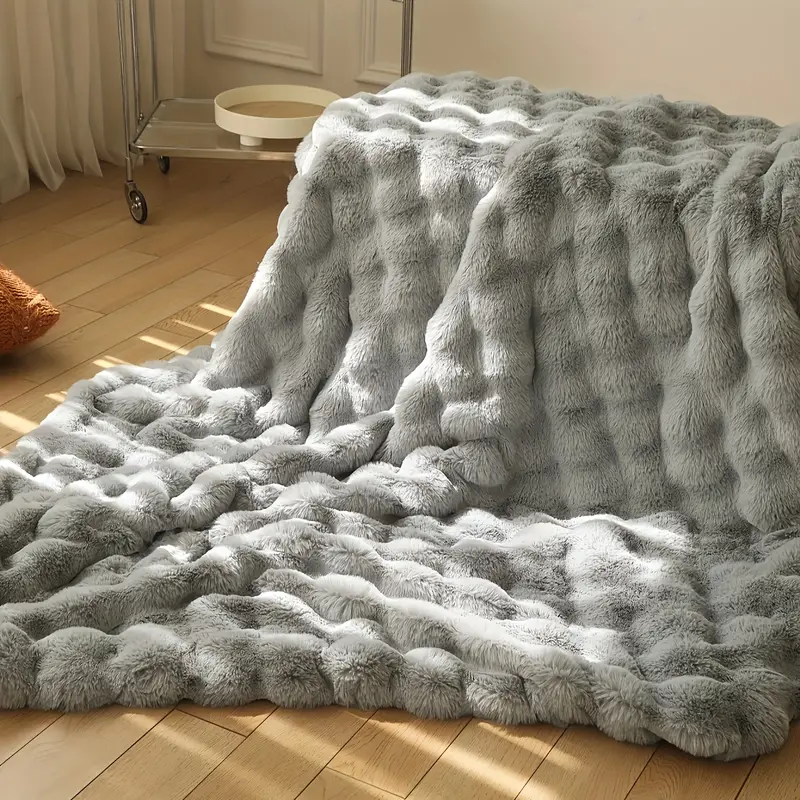 WaffleCloud | Plaid Doux et Confortable avec Renfort pour un Confort Optimal