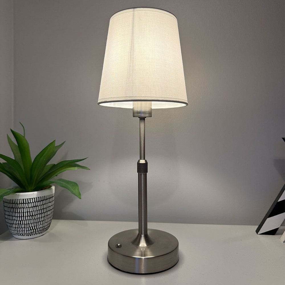 Lampe de Table Rechargeable Extensible Élégante et Pratique