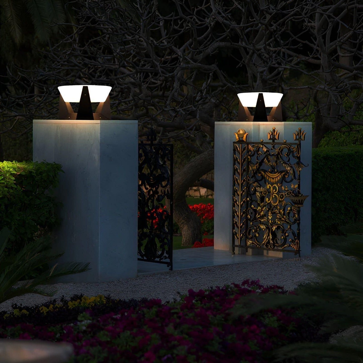 Lampe Solaire de Jardin Style Japonais – Éclairage Zen et Éco-Responsable pour Extérieur
