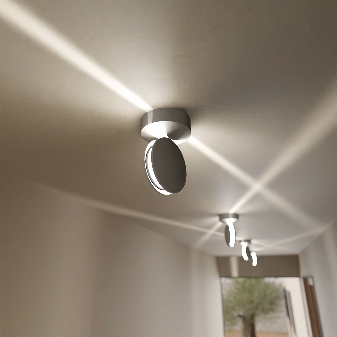 LUMO | Plafonnier LED Moderne en Aluminium Blanc