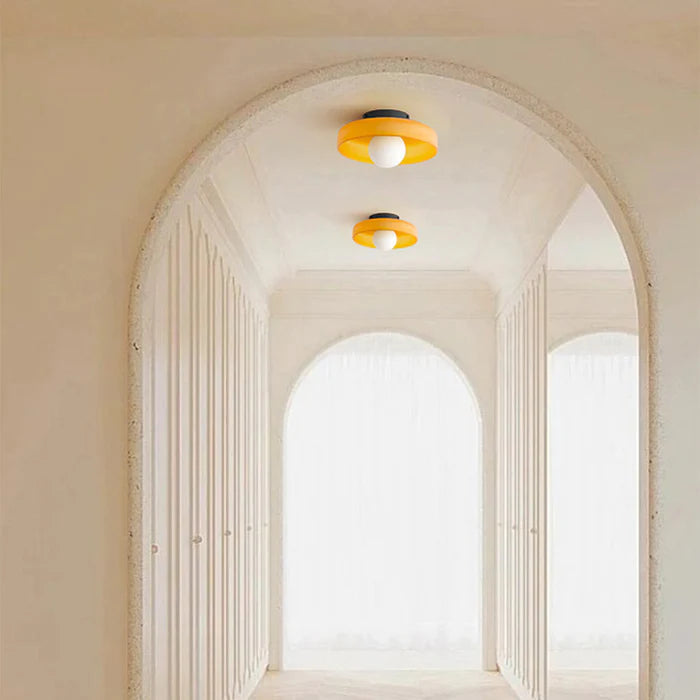 Plafonnier Rond Moderne | Éclairage Élégant et Contemporain