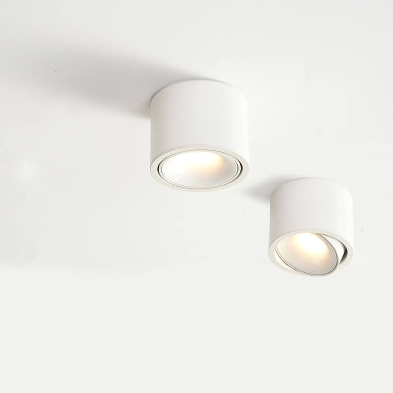 Plafonnier LED Rond Minimaliste | Spot Orientable au Design Moderne