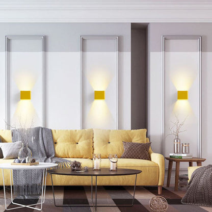 Applique murale carrée moderne pour chambre – Modèle Orr