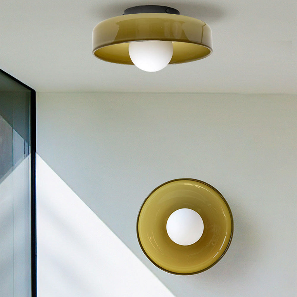Plafonnier Rond Moderne | Éclairage Élégant et Contemporain