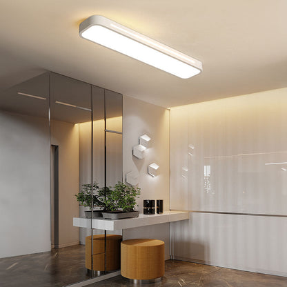 Plafonnier LED Long Minimaliste Nordique Salon/Chambre