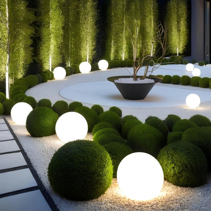 Lampe Solaire Sphérique LED – Extérieur & Intérieur