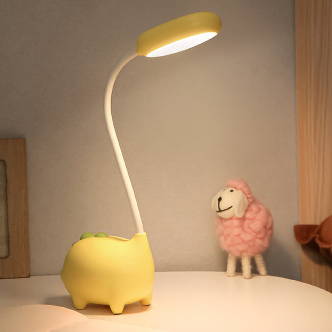 DinoGlow | Lampe de Bureau LED pour Enfants – Rechargeable et Douce pour les Yeux