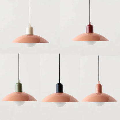 Macaron | Suspension Bauhaus en Verre Coloré – Éclairage Élégant et Moderne
