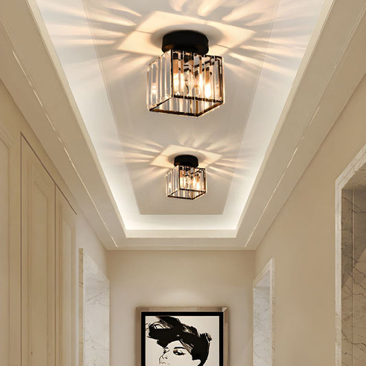 Plafonnier Moderne 1 Lumière | Éclairage Élégant pour Couloir