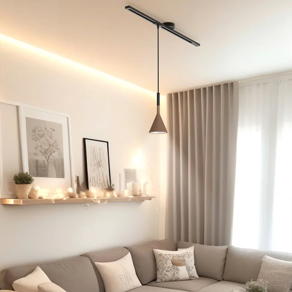 Rail de Plafond Morris | Support Orientable pour Suspension Lumineuse