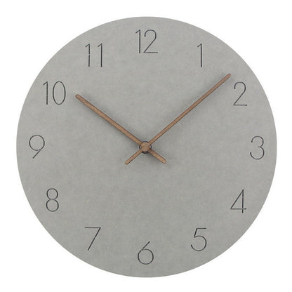 Horloge Murale Silencieuse Scandinave Minimaliste – 29 cm