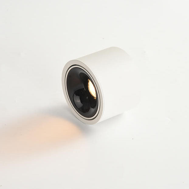 Plafonnier LED Rond Moderne | Spotlight Minimaliste avec Monture en Encastrement et Réglable