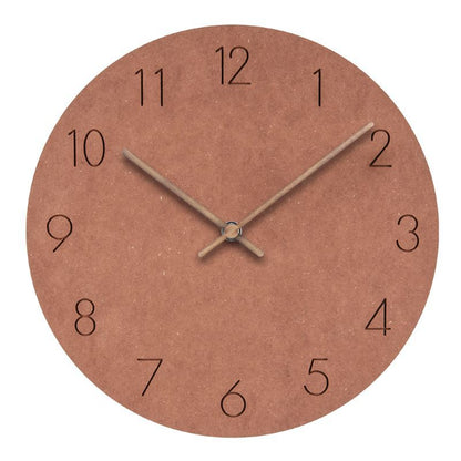 Horloge Murale Silencieuse Scandinave Minimaliste – 29 cm