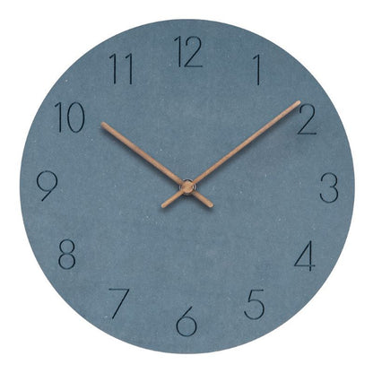 Horloge Murale Silencieuse Scandinave Minimaliste – 29 cm