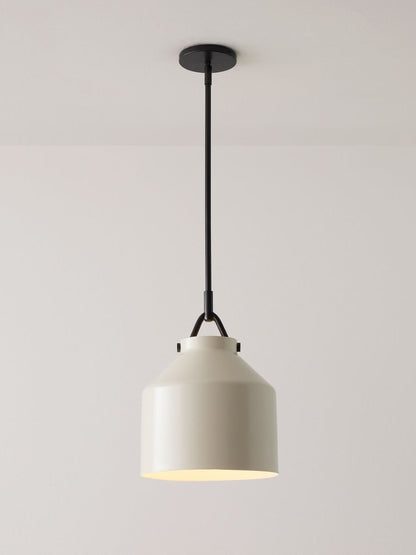 Suspension Nordique Métal Minimaliste Verre Dépoli