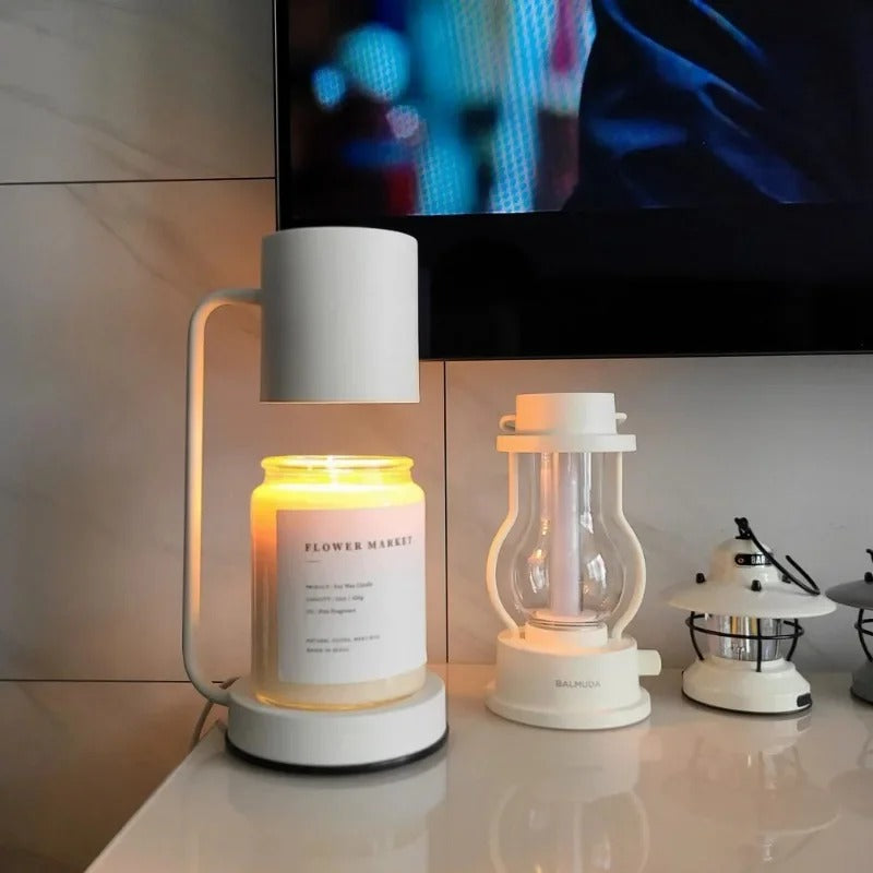 Marcela | Lampe Chauffe-Bougie Élégante et Moderne