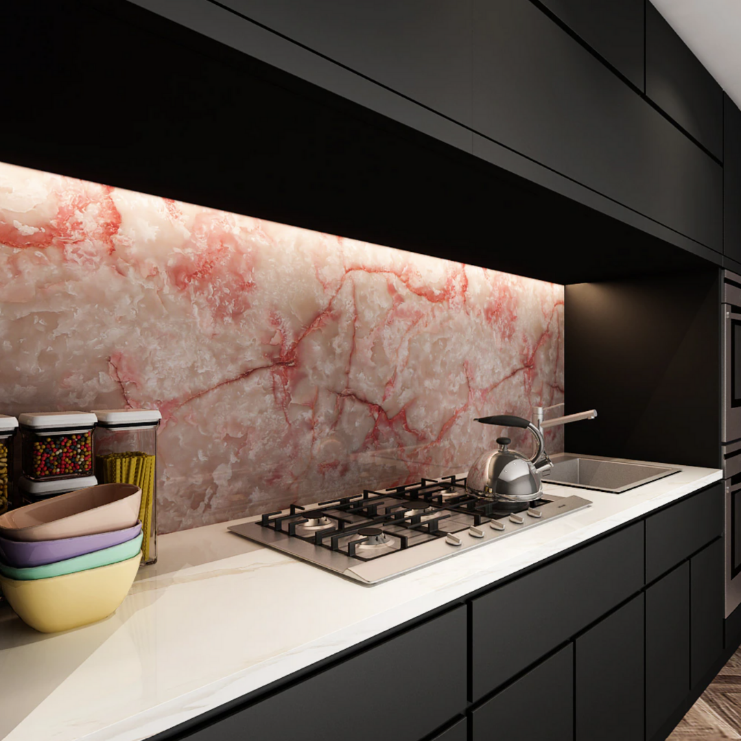 Vardi Dante MarmerLook - Magnifique Décoration pour Chaque Surface ! Résistant à l'Eau & à l'Huile