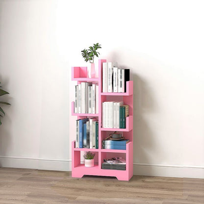 Étagère Géométrique Bois Scandinave Verticale