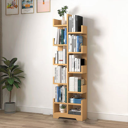 Étagère Géométrique Bois Scandinave Verticale