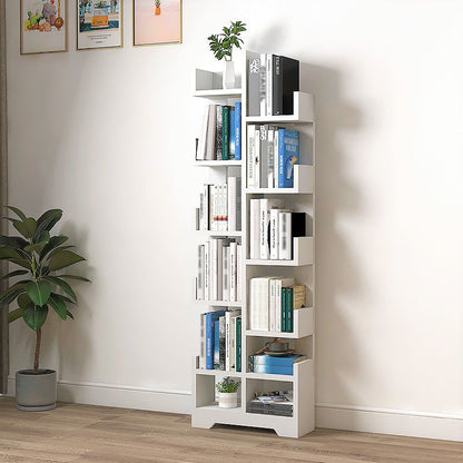 Étagère Géométrique Bois Scandinave Verticale