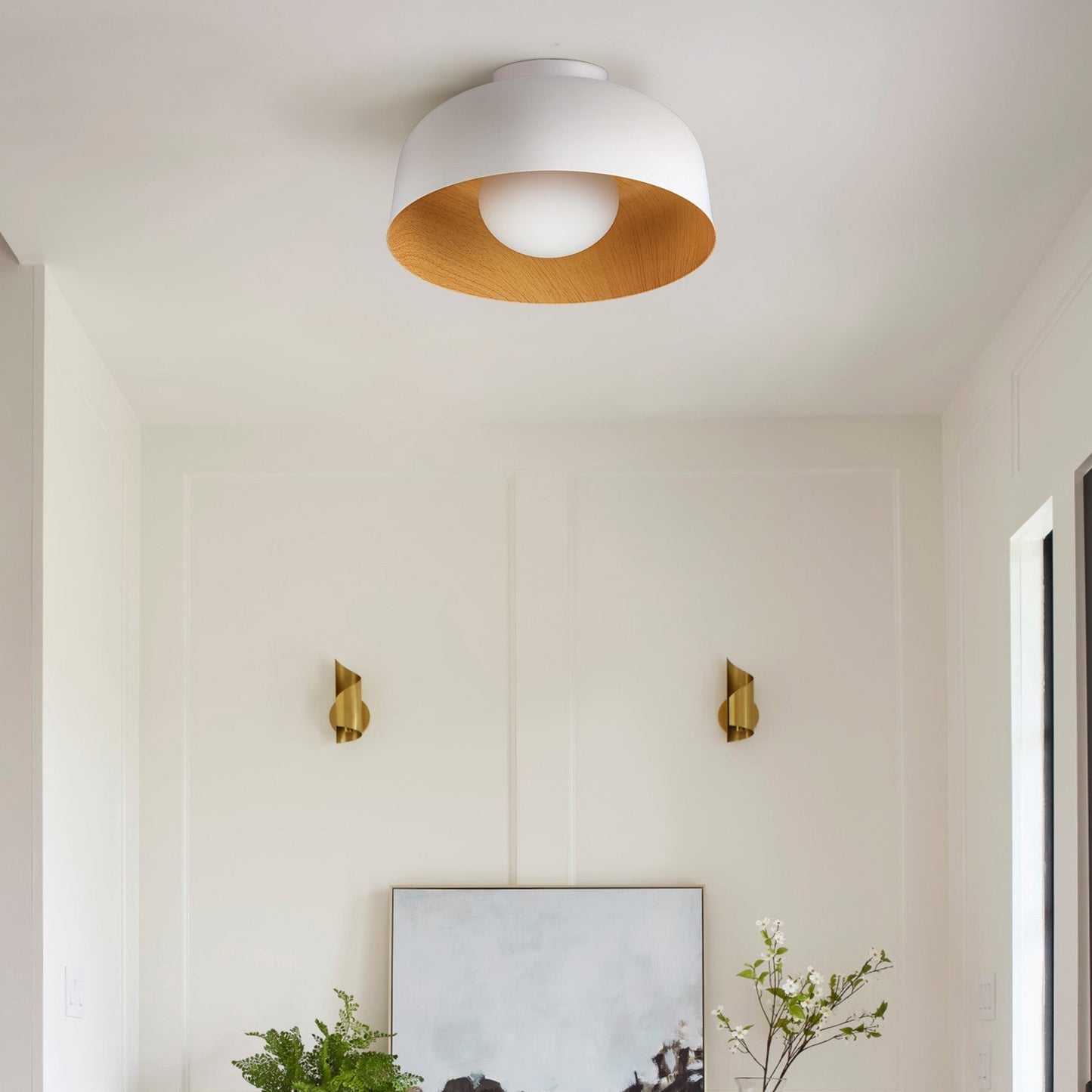 Simple – Plafonnier Métallique Minimaliste et Moderne