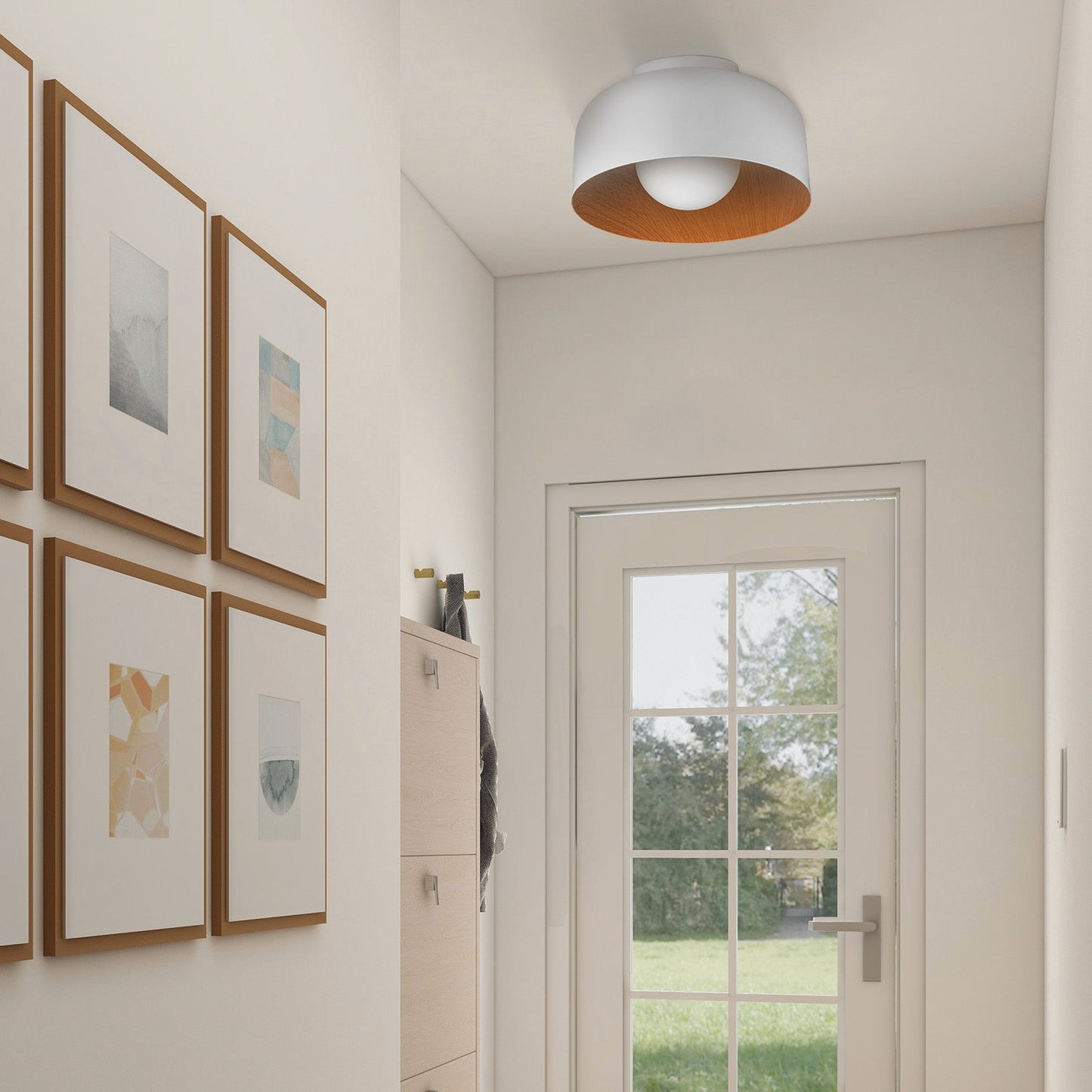 Simple – Plafonnier Métallique Minimaliste et Moderne