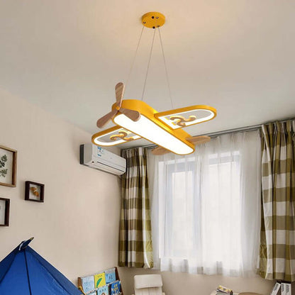 Plafonnier LED Enfant en Forme d’Avion