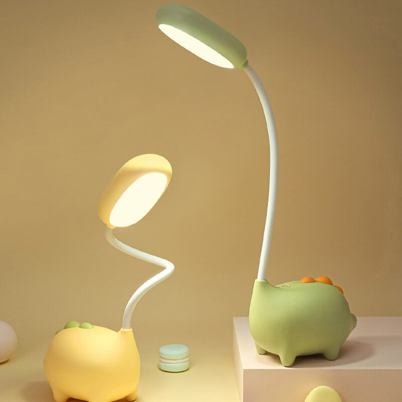 DinoGlow | Lampe de Bureau LED pour Enfants – Rechargeable et Douce pour les Yeux