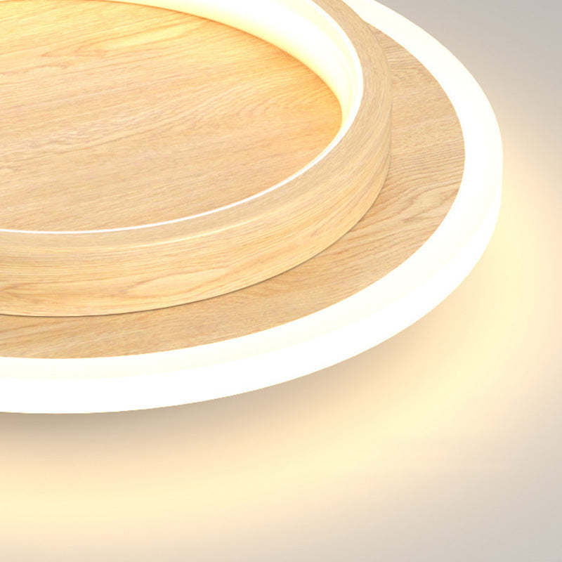 Plafonniers LED Ronds | Métal et Acrylique pour Couloir