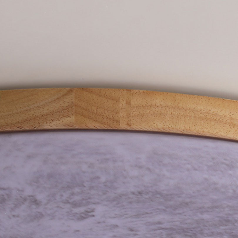 Plafonnier LED Rond Nordic Minimaliste | Lampe en Acrylique Forme Lune, Monture Encastrée