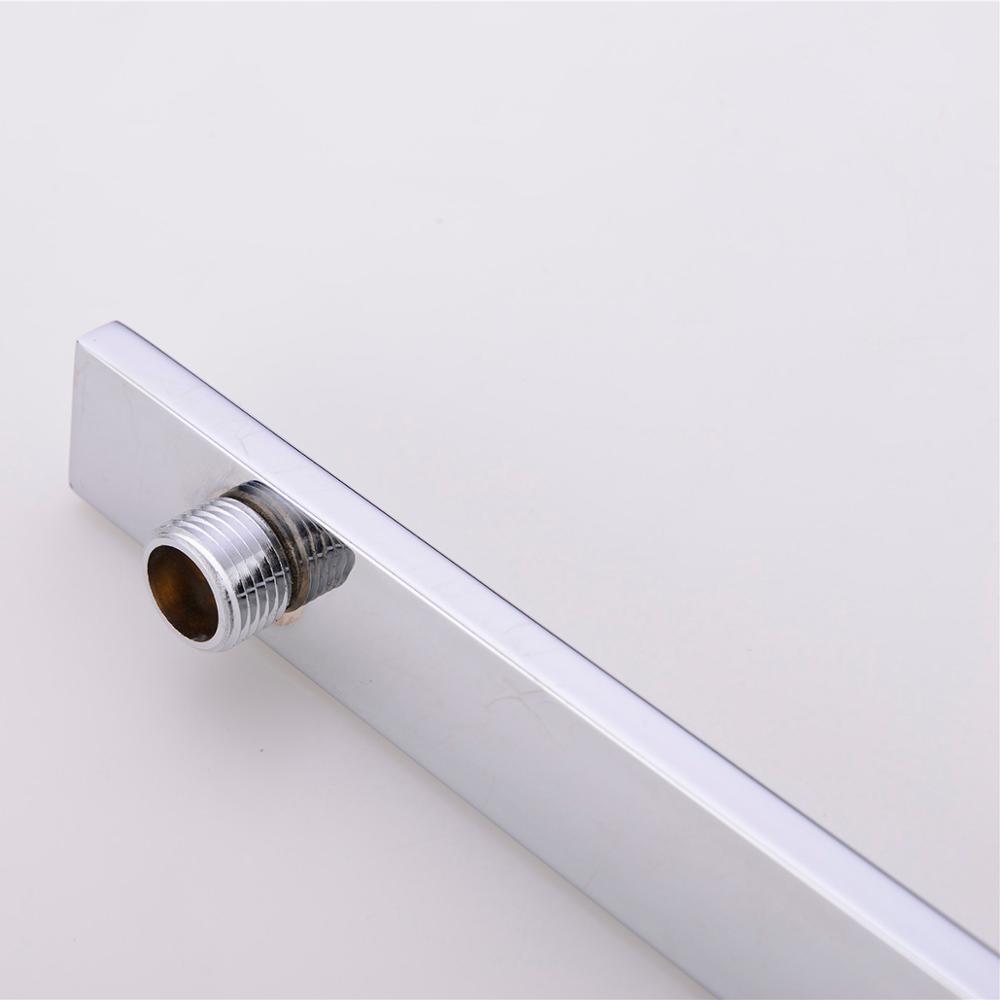 Bras de Douche Mural Inox 16" Col de Cygne