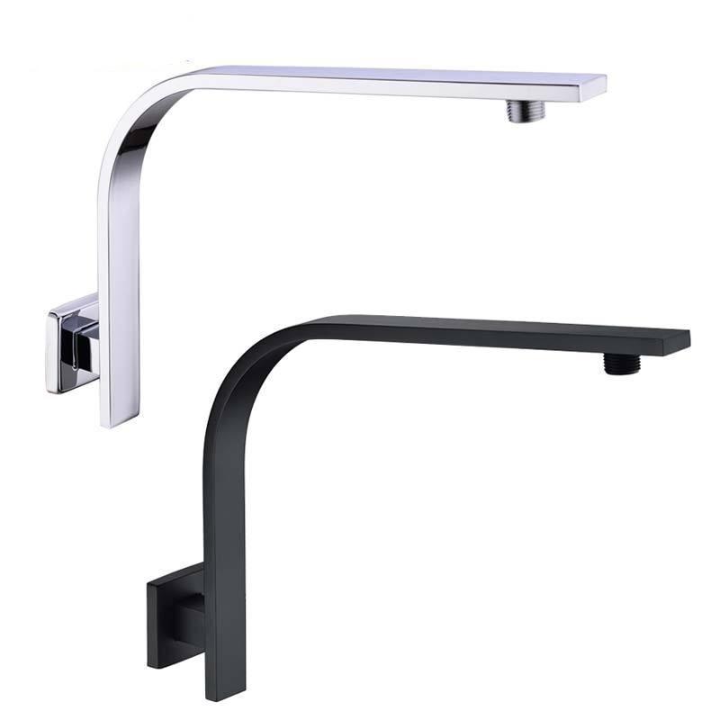 Bras de Douche Mural Inox 16" Col de Cygne