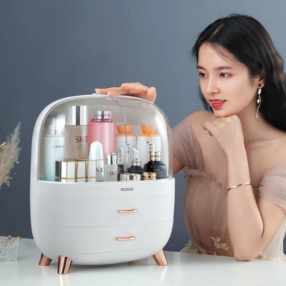 Boîte de Rangement Cosmétique | Tiroir de Bureau Anti-Poussière - Pratique et Élégante