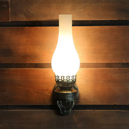 Applique Murale Rétro à Kérosène 1 Lumière – Style Industriel