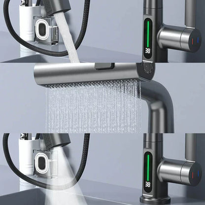 Robinet de Cuisine Flexible avec Indicateur de Température – Polyvalent, Économique et Facile à Installer