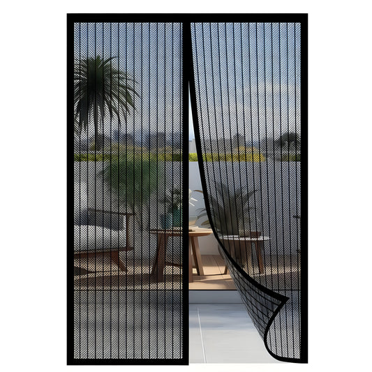 Moustiquaire Magnétique Auto-Fermante pour Porte