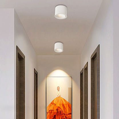 Plafonnier LED Rond Minimaliste | Spot Orientable au Design Moderne