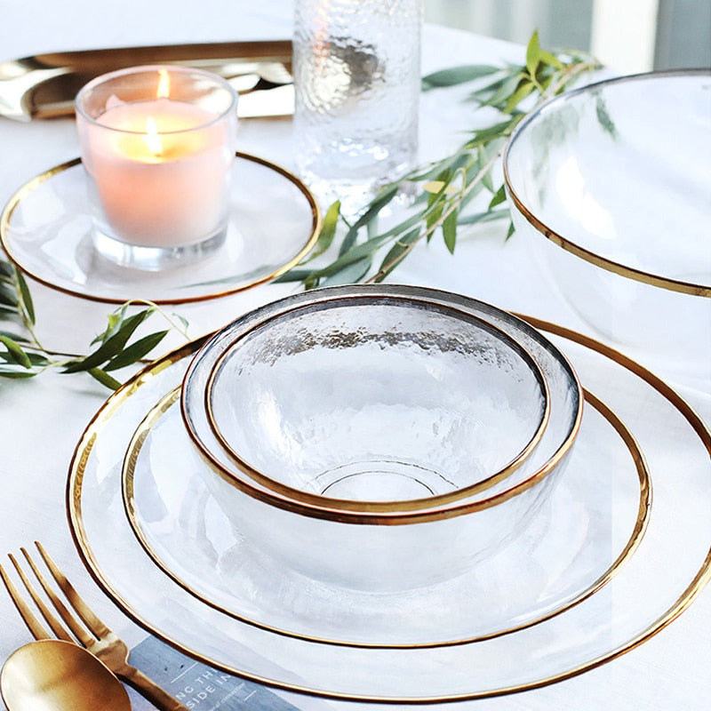 Collection de bols Opaque – Élégance moderne en verre transparent