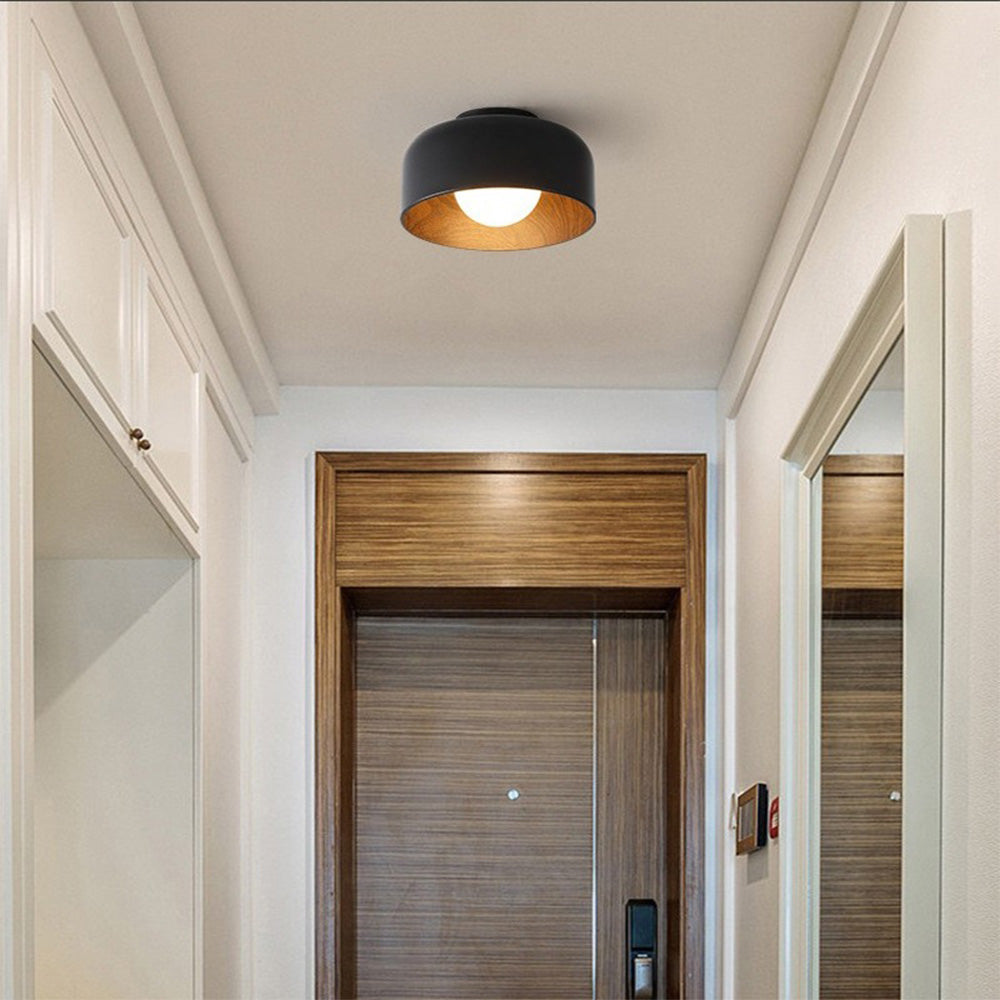 Simple – Plafonnier Métallique Minimaliste et Moderne