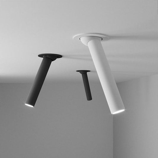 Spot LED Plafond Cylindre Long, 7W, 3 Tailles