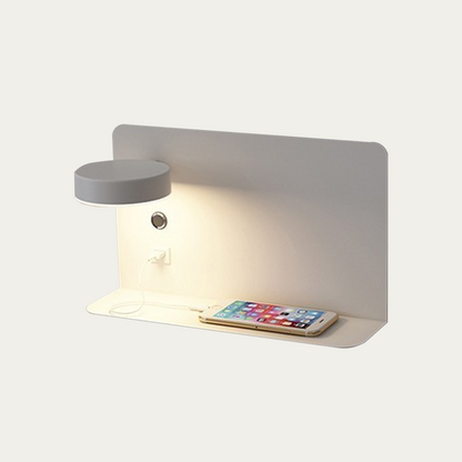 Applique Murale Intérieure LED Kaye – Design Moderne avec Rotation et Charge USB