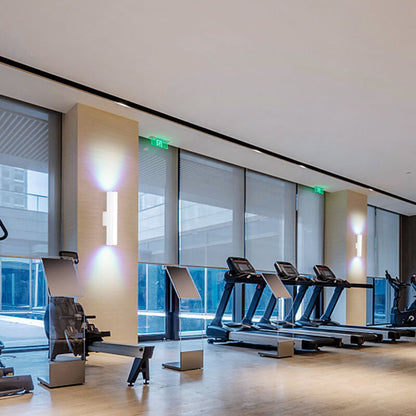 Applique Murale Cylindrique en Aluminium – Design Moderne à 2 Lumières